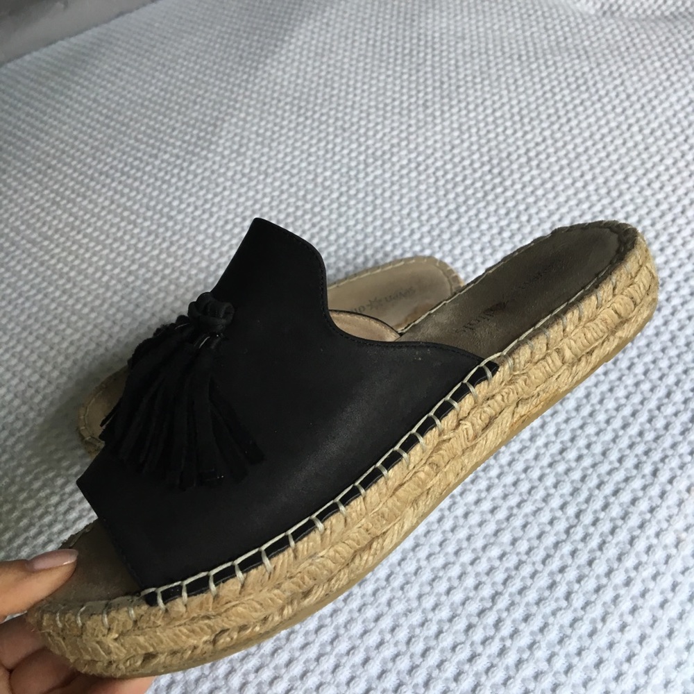 Comfy black sandals - Picture 4 of 8